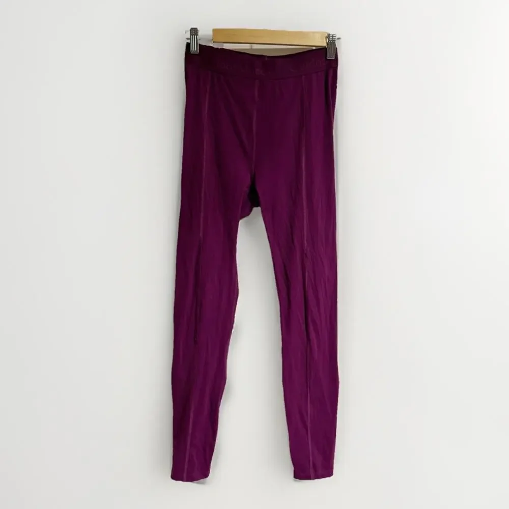 Outdoor Voices Purple Leggings Small Ankle Hidden Pocket‎ Athletic